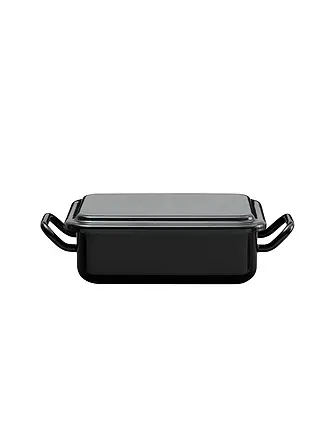 RIESS | Mini Back- und Servierform 15x11x5cm/0,5l Schwarzemaille | 